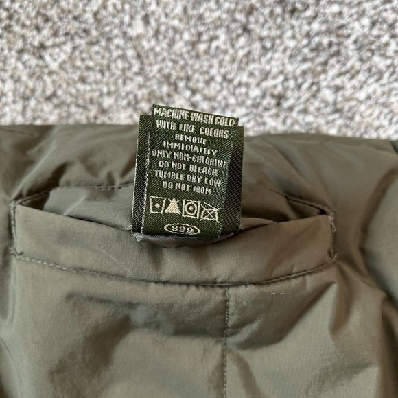 Eddie Bauer Green Reversible Vest Sz‎ 14/16 - Picture 5 of 8